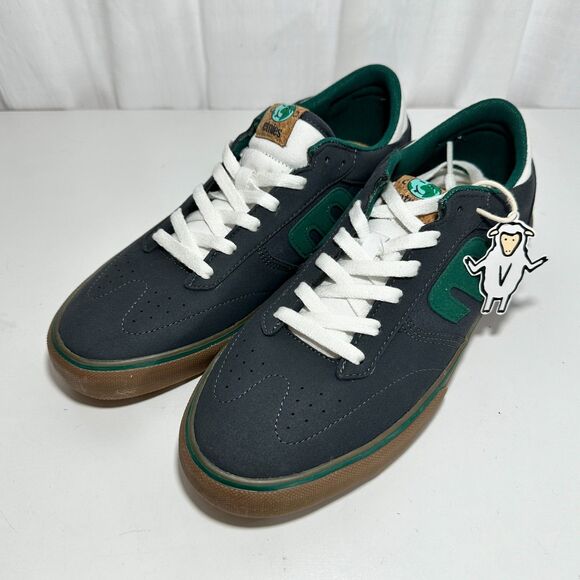 Etnies Skateboard Shoes Vegan Windrow Vulc Dark Grey White Gum 10.5 New 10 1/2 main image 14